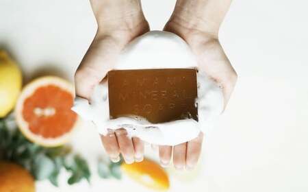 石鹸 ミネラル ソープ AMAMI 3個 セット 石鹸 パラペン無添加