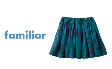 ファミリア（familiar）】スカート（240382） カラー：XB・サイズ：100 