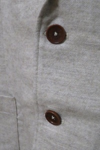 播州織 メンズシャツジャケット 【和心衣・カゲヤマ】（55-20）　ベージュ・ＬＬサイズ