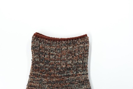 播州織靴下 Silk Noil Socks by ”SAYUU"(09-43) くつした 靴下 くつ下 播州織 織物 衣類 ファッション おしゃれ 服 Mサイズ(25~27cm)