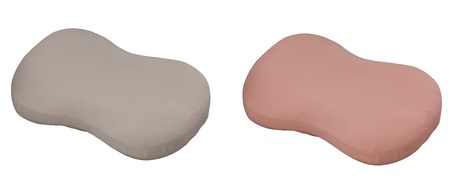 (エアウィーヴ グループ)ロフテー【4号】「9セルピロー クッションファイバー×エアファイバー(専用カバー:グレー)」(186-2)