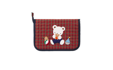 ＜予約受付＞【ファミリア（familiar）】母子手帳ケース（510300）XF（赤系ファミリアチェック）サイズ002