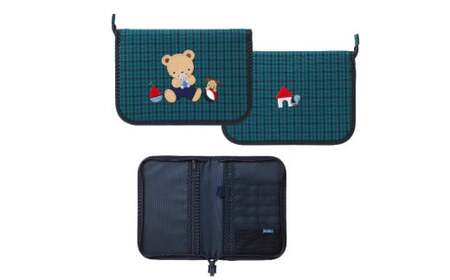 【ファミリア(familiar)】母子手帳ケース(510300) XB(青系ファミリアチェック)サイズ002