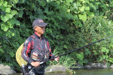 【日本製・鮎竿】サンテック FM-X AYU SG 超硬コロガシ 90  198-1