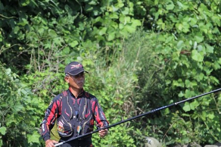 【日本製・鮎竿】サンテック FM-X AYU SG 超硬コロガシ 90  198-1