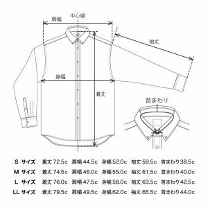 36-2 播州織メンズシャツ「THE INDUSTRY WORKS」(1着)【TIW_012(ホワイト)】