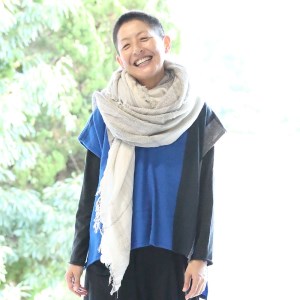 【tamaki niime・イッテンモノ】wool roots shawl BIG（74-1）