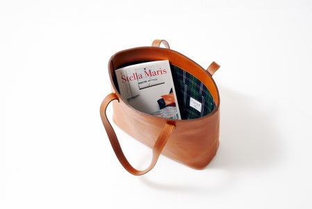 【horii.】 レザートート ”ボブ”　キャメル　129-8