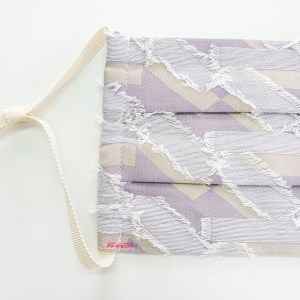 播州織　洗えるマスク　HAKOベージュ  【ＰＯＬＳ】 播州織(07-9)