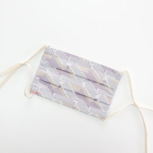 播州織　洗えるマスク　HAKOベージュ  【ＰＯＬＳ】 播州織(07-9)