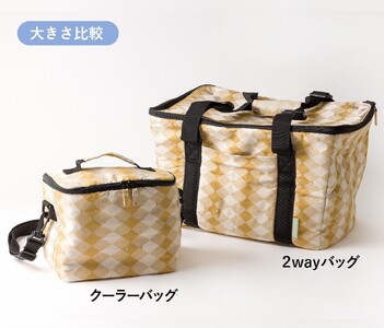 播州織オリジナルデザインハンディバッグ（17-30）　ベージュ