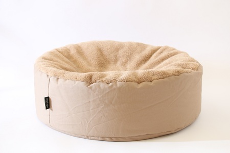 【ペット用ビーズソファ】《sopo me》 Type-B（Ｍサイズ／ ベージュ）（26-10）