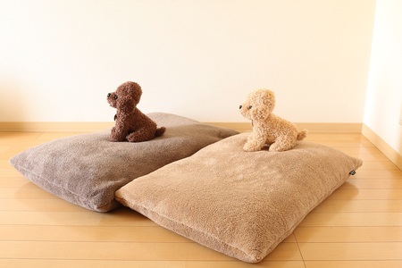 【ペット用ビーズソファ】《sopo me》Type-G ベージュ(30-44)