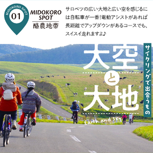 超絶景！サロベツの丘とカフェを巡るサイクリングツアー