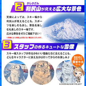 豊富温泉スキー場利用助成（12回券 大人）