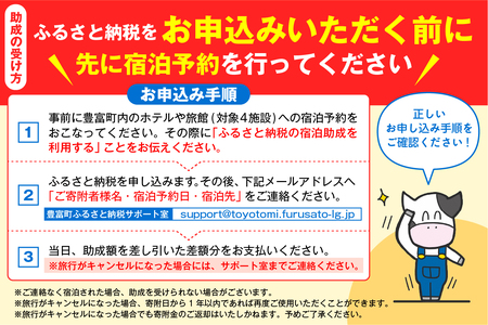 豊富温泉 宿泊助成 1,500円分 