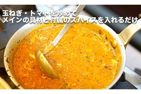 本格スパイスカレーが簡単に作れるキット（CANARiii spice SET）
