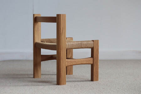 Z-215 特別仕様のオーク材の子供椅子 北欧インテリア 北欧雑貨