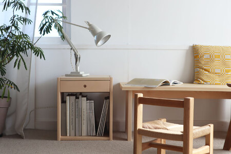 多用途キャビネット サイドテーブル 本棚 レコードラック