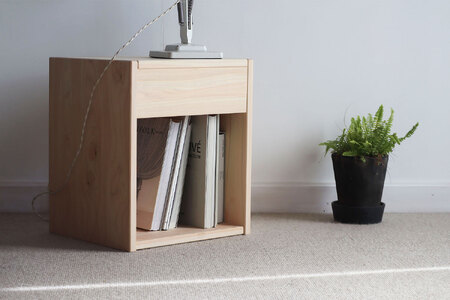 多用途キャビネット サイドテーブル 本棚 レコードラック