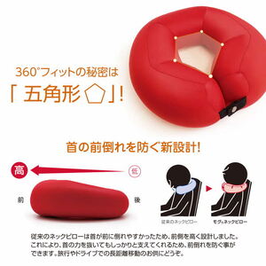 MOGU ネックピロー ブラウン【北海道・沖縄・離島 配送不可】