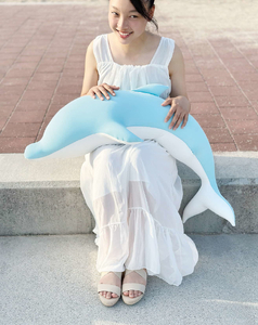 MOGU HUG-MOGU いるか パステルピンク/ホワイト