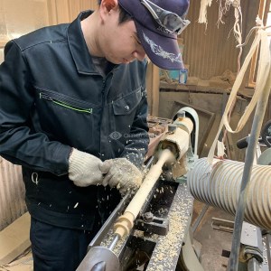 Batoning bou300　天然堅木で作る薪割叩き棒