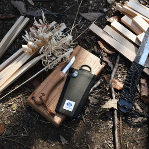 Bushcraft knife feather65　野外携帯ナイフ