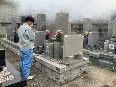お墓参り代行サービス（年4回プラン）【墓参り 墓掃除 兵庫県 高砂市】