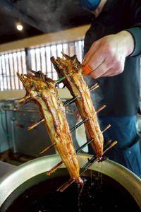 【配達日時指定必須】下村商店 焼きあなご 2串セット【兵庫県 高砂市】