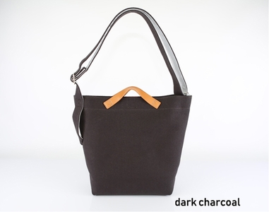御影屋 松右衛門帆 コンビショルダー dark chacol【ファッション バッグ 兵庫県 高砂市】
