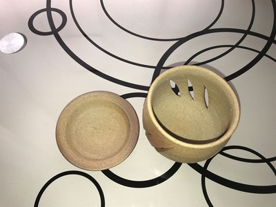 宝殿焼 柿の木窯 茶香炉【インテリア 兵庫県 高砂市】