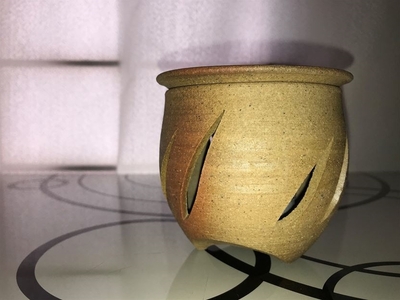 宝殿焼 柿の木窯 茶香炉【インテリア 兵庫県 高砂市】