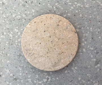 竜山石 コースター5枚セット【コースター 石 吸水 ホットストーン 兵庫県 高砂市】