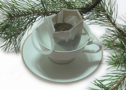 松カフェオリジナル　赤松パウダー入り松葉珈琲とグルテンフリー松葉クッキーのセット