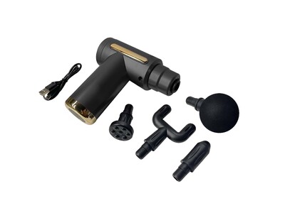 マッサージドリルガン　(KINMAKU mini)　ブラック