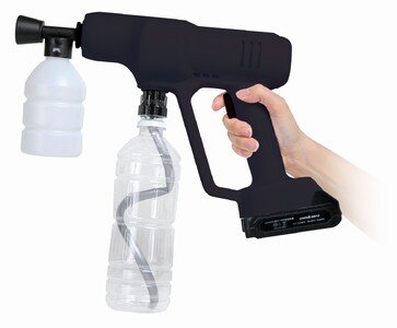 充電式コードレス高圧洗浄機 マジカルMAXウォッシュ(ブラック)