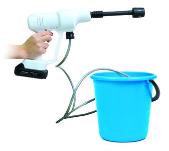 充電式コードレス高圧洗浄機 マジカルMAXウォッシュ(ホワイト)