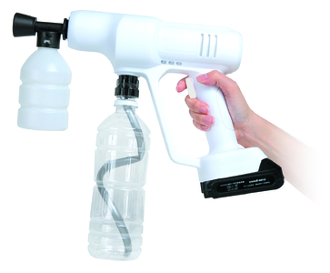 充電式コードレス高圧洗浄機 マジカルMAXウォッシュ(ホワイト)