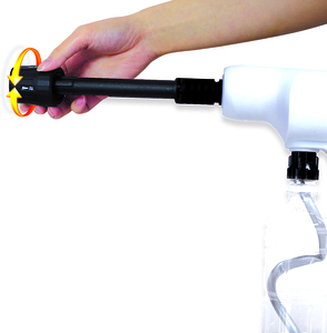 充電式コードレス高圧洗浄機 マジカルMAXウォッシュ(ホワイト)