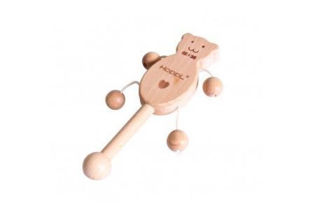 No.007-03 HOPPL（ホップル） ぽこぽこラトル（ベビー用おもちゃ）