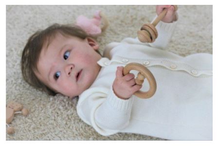 No.007-03 HOPPL（ホップル） ぽこぽこラトル（ベビー用おもちゃ）