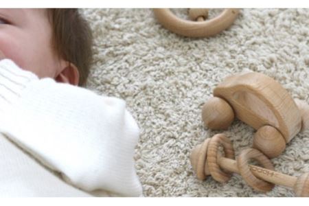 No.007-03 HOPPL（ホップル） ぽこぽこラトル（ベビー用おもちゃ）