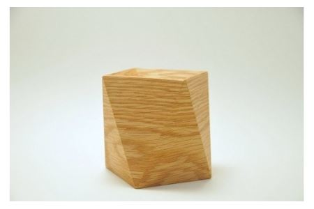 No.089-01 ペン立て（オーク）