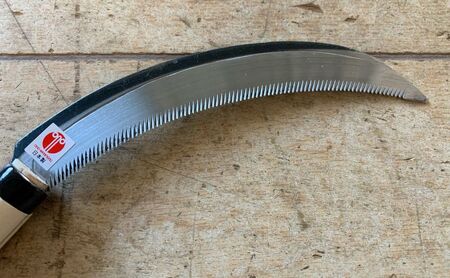 【左利き用】鋸鎌170mm　goose ガーデニング　農業　稲刈り　除草 