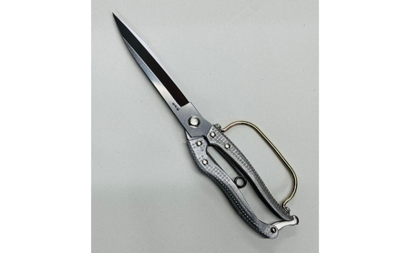 オノテツ　長刃剪定根切鋏 290ｍｍ　片手刈込鋏　最高級本職用　ガード付き　アルミ柄 ガーデニング　農業　除草 