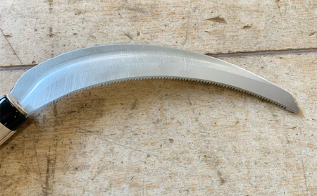 鋸鎌 170mmステンレス製 goose ガーデニング 農業 稲刈り 除草 