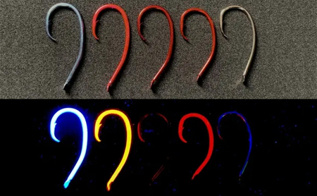 釣針 はりよし ホタ針（深海針）蛍光ピンク（16号、17号、18号）[ 釣り 釣り針 あじ  ]