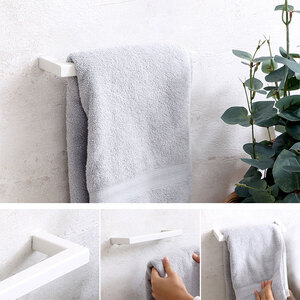 タオル掛けハンガーストレート Blan(ブラン) インテリア 家具 タオル フック ブラック