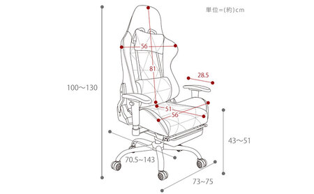 ゲーミングチェア TRIANO トリアノ イス 椅子 チェア インテリア 家具 かわいい おしゃれ キャスター付き ゲーム ゲーミング 機能性 多機能 兵庫 兵庫県 小野市